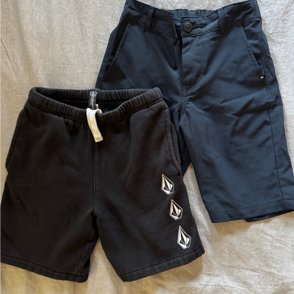 VOLCOM QUICKSILVER Boys Shorts Bundle Size 6 EUC